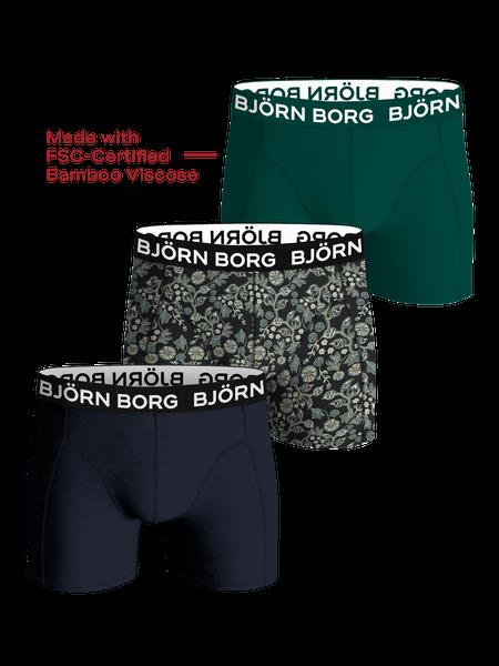 Björn Borg Bamboo Cotton Blend Boxers 3-pack Multi, M