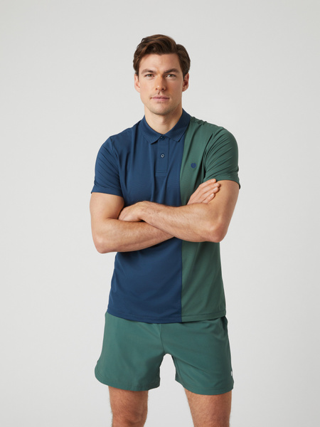 Björn Borg Ace Block Polo Blå, XXL