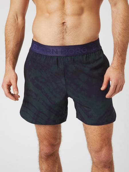 Björn Borg Ace Tie Dye Short Shorts Marineblå, XL