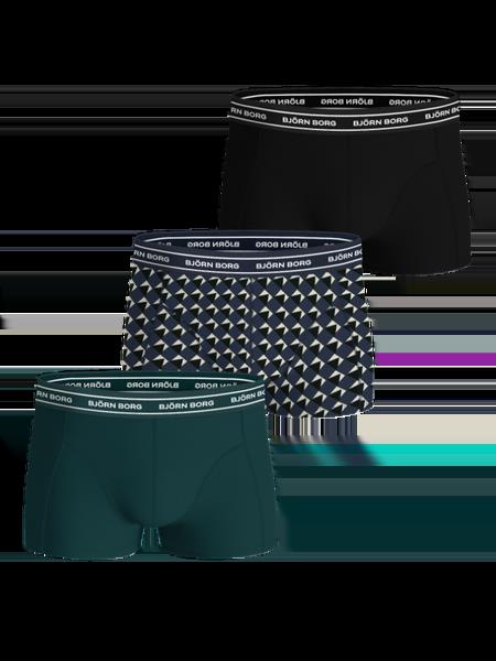 Björn Borg Organic Cotton Stretch Trunks 3-pack Multi, XL