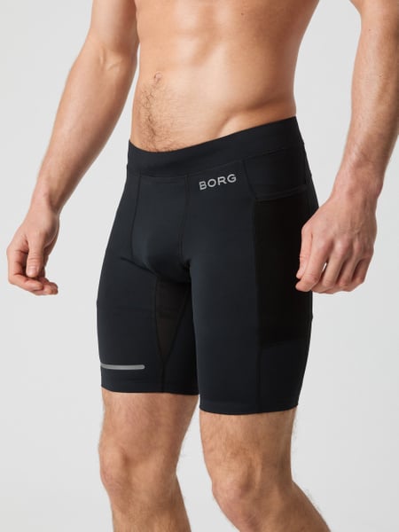 Björn Borg Borg Running Short Tights Sort, XL