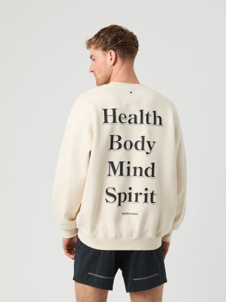 Björn Borg Borg Oversized Sweatshirt Hvid, M