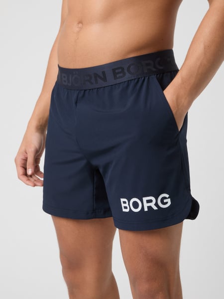Björn Borg Borg Shorts 6 Inch Marineblå, L