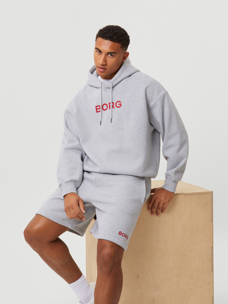 Björn Borg Borg Oversized Hoodie Grå, S