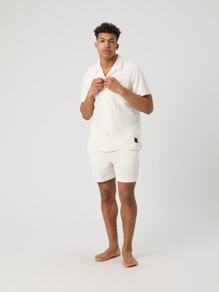 Björn Borg Borg Toweling Pool Shorts Hvid, S