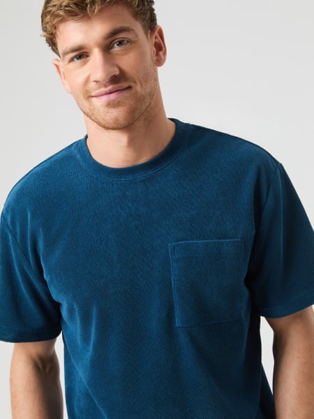 Björn Borg Borg Toweling T-shirt Blå, XXL