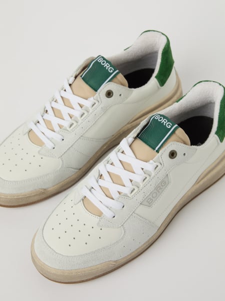 Björn Borg Men’s Leather Sneakers T3200 Hvid, 42