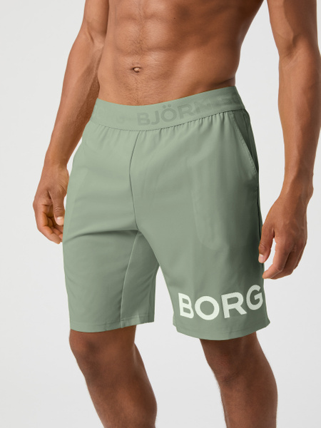 Björn Borg Borg Shorts 9 Inch Grøn, L