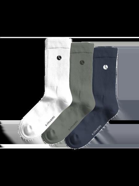 Björn Borg Core Crew Socks 3-pack Multi, 41-45