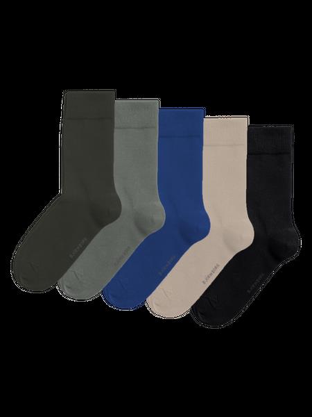 Björn Borg Essential Socks 5-pack Multi, 36-40