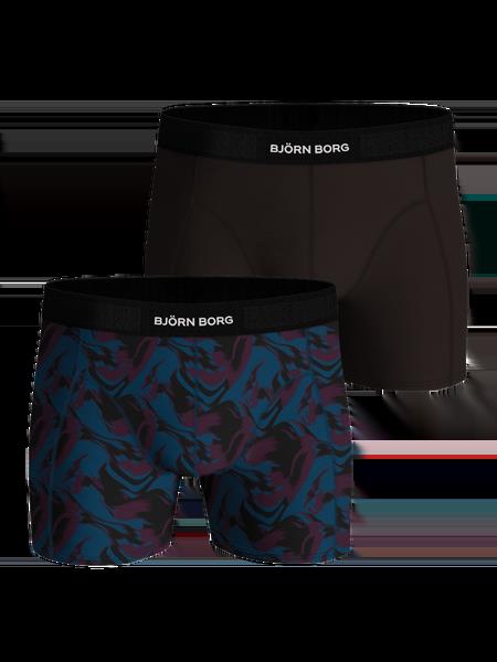 Björn Borg Premium Cotton Stretch Boxer 2-pack Multi, S