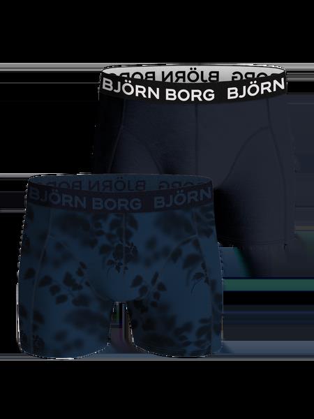 Björn Borg Bamboo Cotton Blend Boxer 2-pack Marineblå, XL