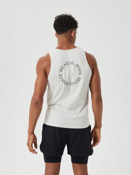 Björn Borg Borg Gym Rib Tank Grå, M
