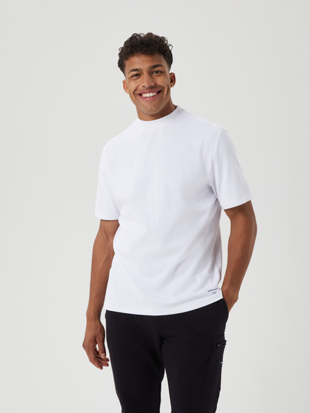 Björn Borg Centre Mock Neck T-shirt Hvid, XXL
