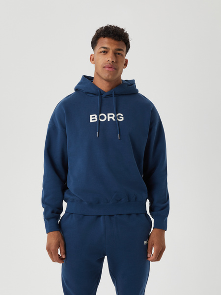 Björn Borg Borg Oversized Hoodie Blå, XXL