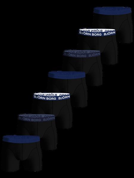 Björn Borg Cotton Stretch Boxer 7-pack Sort, S