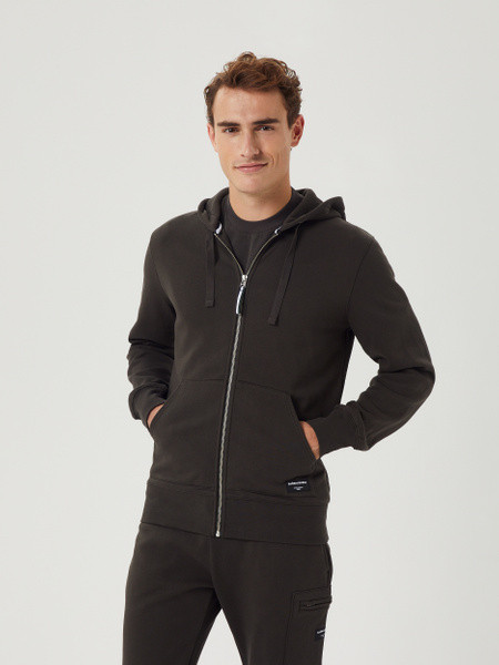 Björn Borg Centre Zip Hoodie Grøn, S
