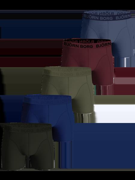 Se Björn Borg Cotton Stretch Boxer 5-pack Multi, M hos Björn Borg