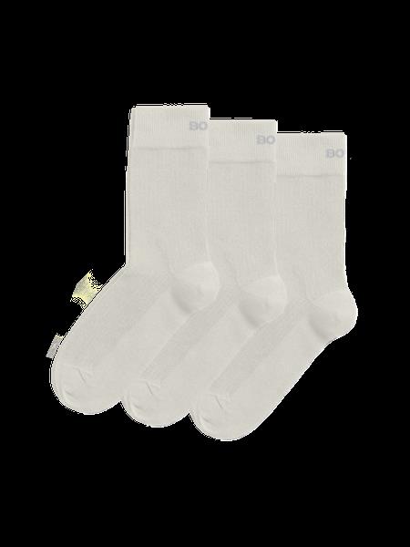 Björn Borg Core Rib Socks 3-pack Hvid, 41-45