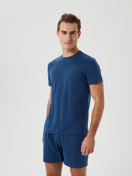 Björn Borg Borg Lyocell Blend T-shirt Blå, L