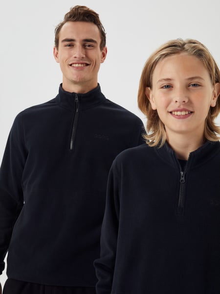 Björn Borg Borg Half Zip Fleece Sort, 170