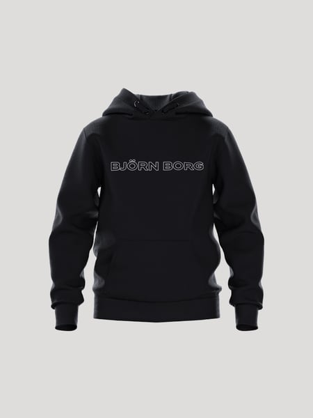 Björn Borg Borg Essential Hoodie Sort, 134-140