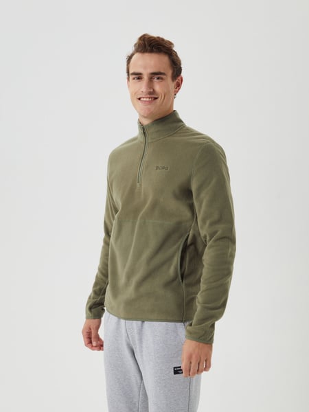 Björn Borg Borg Half Zip Fleece Grøn, L