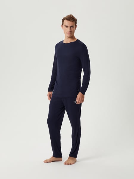 Björn Borg Core Bamboo Pyjama Pants Marineblå, XL