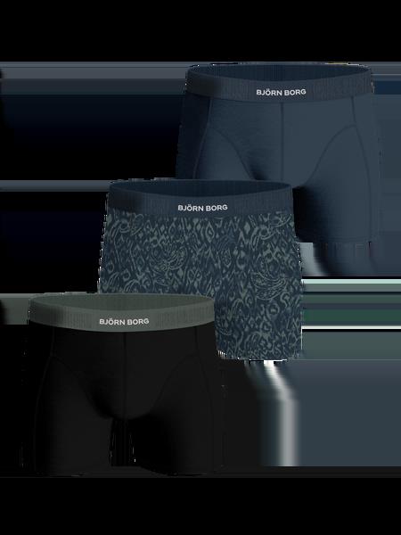 Björn Borg Premium Cotton Stretch Boxer 3-pack Multi, M
