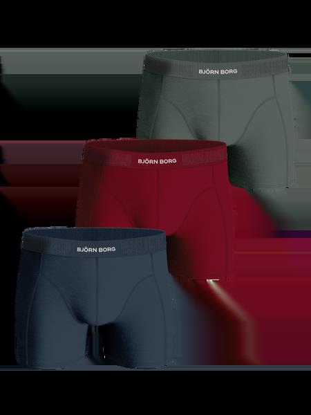 Björn Borg Premium Cotton Stretch Boxer 3-pack Multi, M