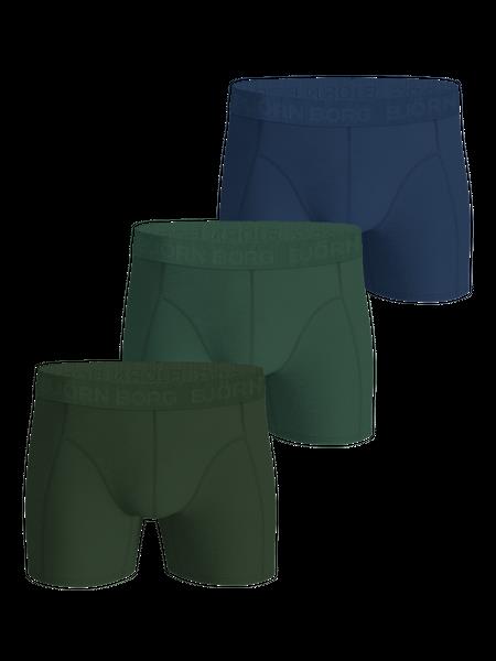 Björn Borg Cotton Stretch Boxers 3-pack Sort, L