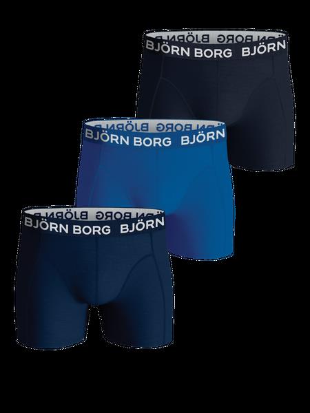 Björn Borg Cotton Stretch Boxers 3-pack Multi, 146-152