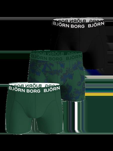 Björn Borg Cotton Stretch Boxers 3-pack Sort, 146-152