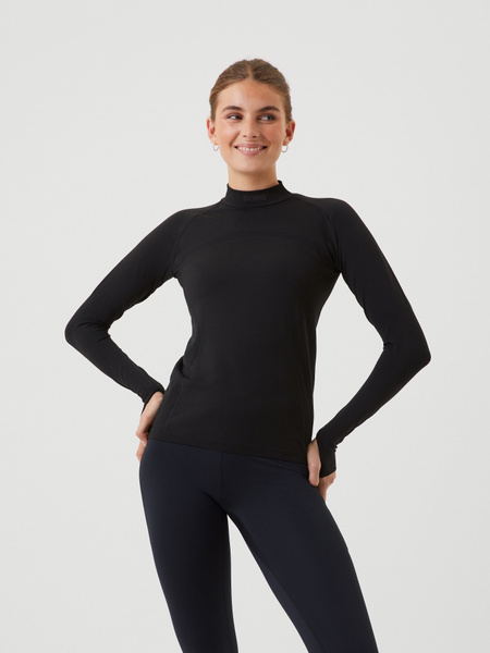 Björn Borg Borg Running Seamless Mock Neck Sort, SM
