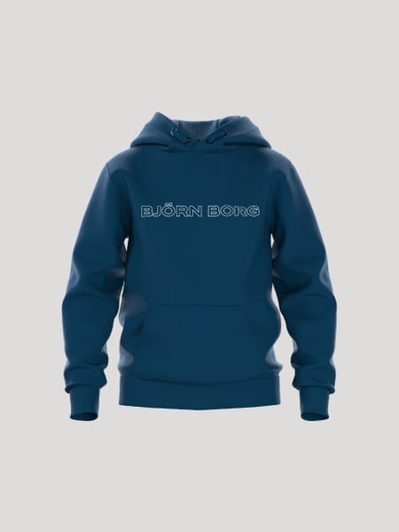 Björn Borg Borg Essential Hoodie Blå, 170