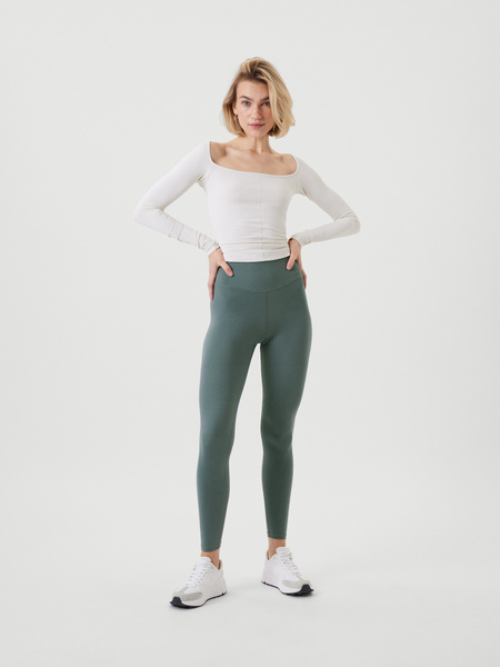 Björn Borg Studio High Waist Comfort Tights Grøn, M