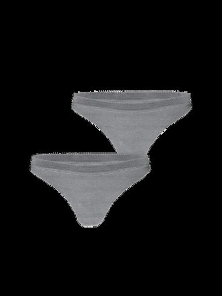 Björn Borg Core Thong 2-pack Grå, M