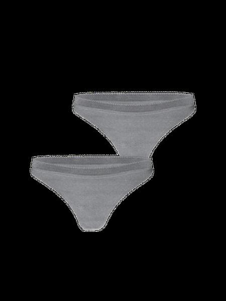 Björn Borg Core Thong 2-pack Grå, XS