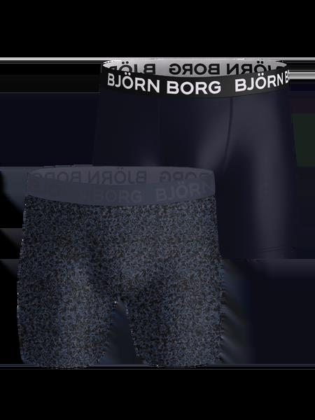 Björn Borg Sports Microfiber Boxers 2-pack Blå, S