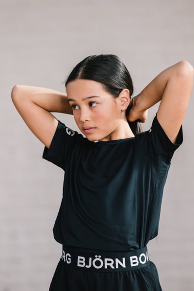 Björn Borg Borg T-shirt Sort, 146-152
