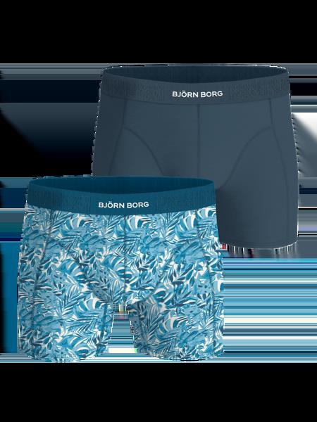 Björn Borg Organic Cotton Stretch Boxers 2-pack Blå, XS