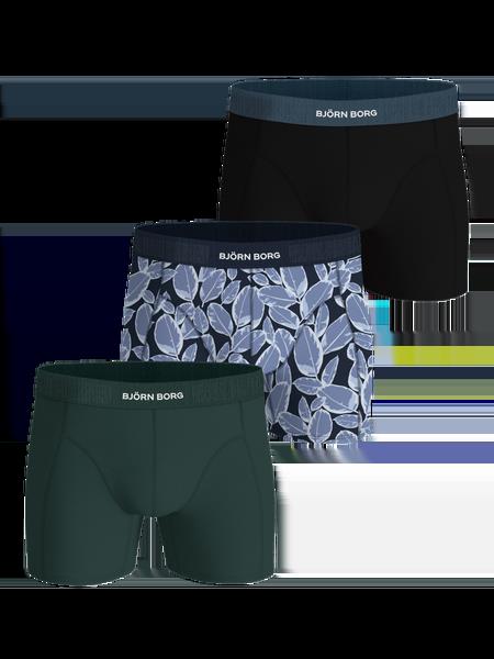 Björn Borg Organic Cotton Stretch Boxers 3-pack Multi, S
