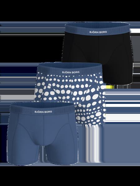 Björn Borg Organic Cotton Stretch Boxers 3-pack Multi, S
