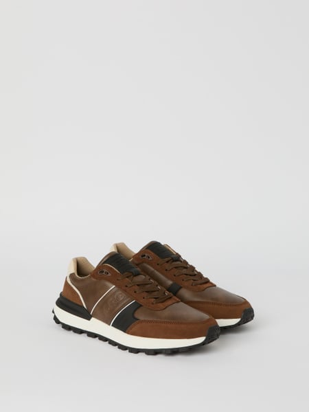Björn Borg Men's Sneakers R2405 Runner Low Brun, 44