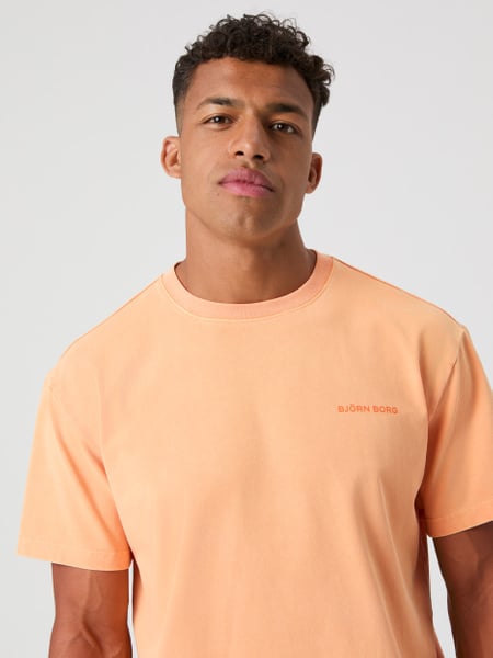 Björn Borg Borg Oversized Washed T-shirt Orange, M