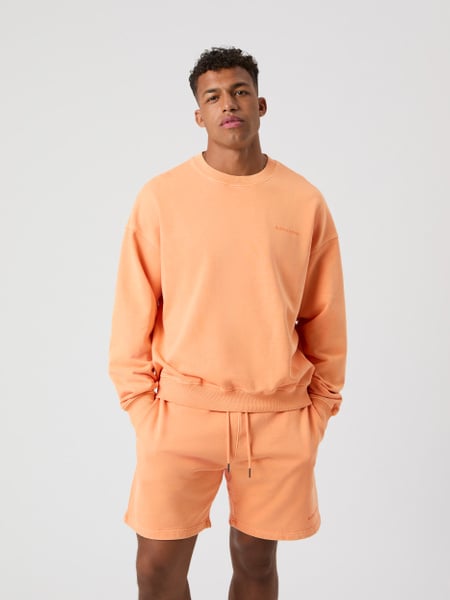 Björn Borg Borg Oversized Washed Sweatshirt Orange, M