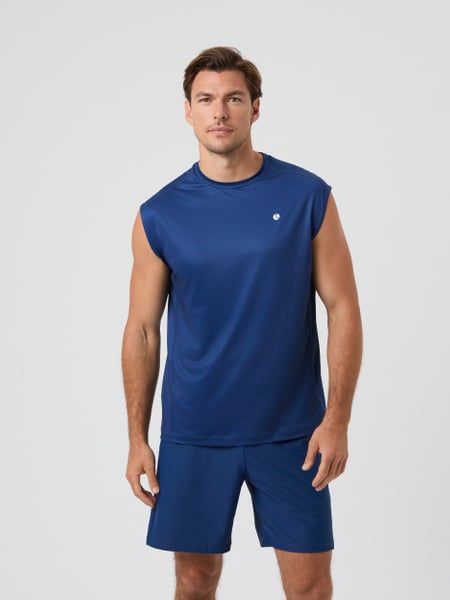 Björn Borg Ace Mesh Panel Tank Blå, XL