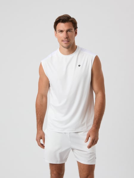 Björn Borg Ace Mesh Panel Tank Hvid, M