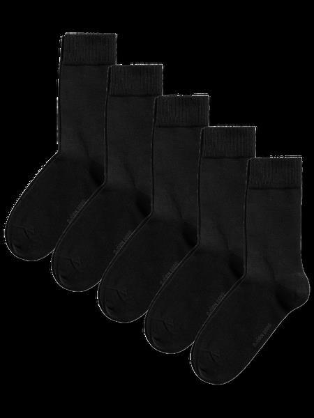 Björn Borg Essential Socks 5-pack Sort, 36-40