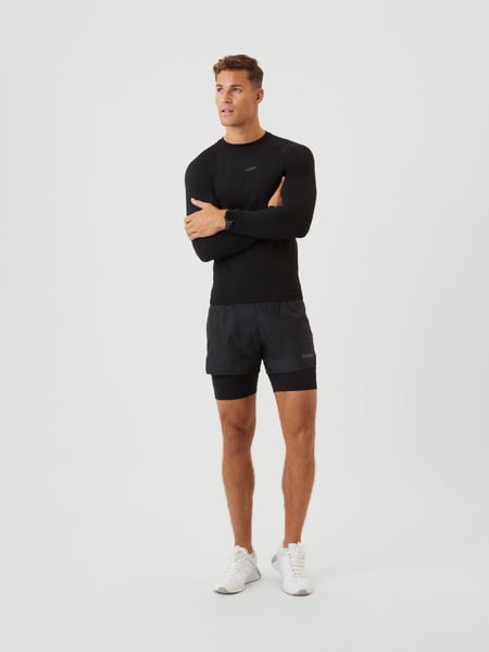 Björn Borg Borg Running Shorts 2-1 Sort, M